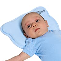Los mejores  - Almohada para Bebe para plagiocefalia desenfundable (con dos forros) para prevenir la Cabeza Plana in Memory Foam…